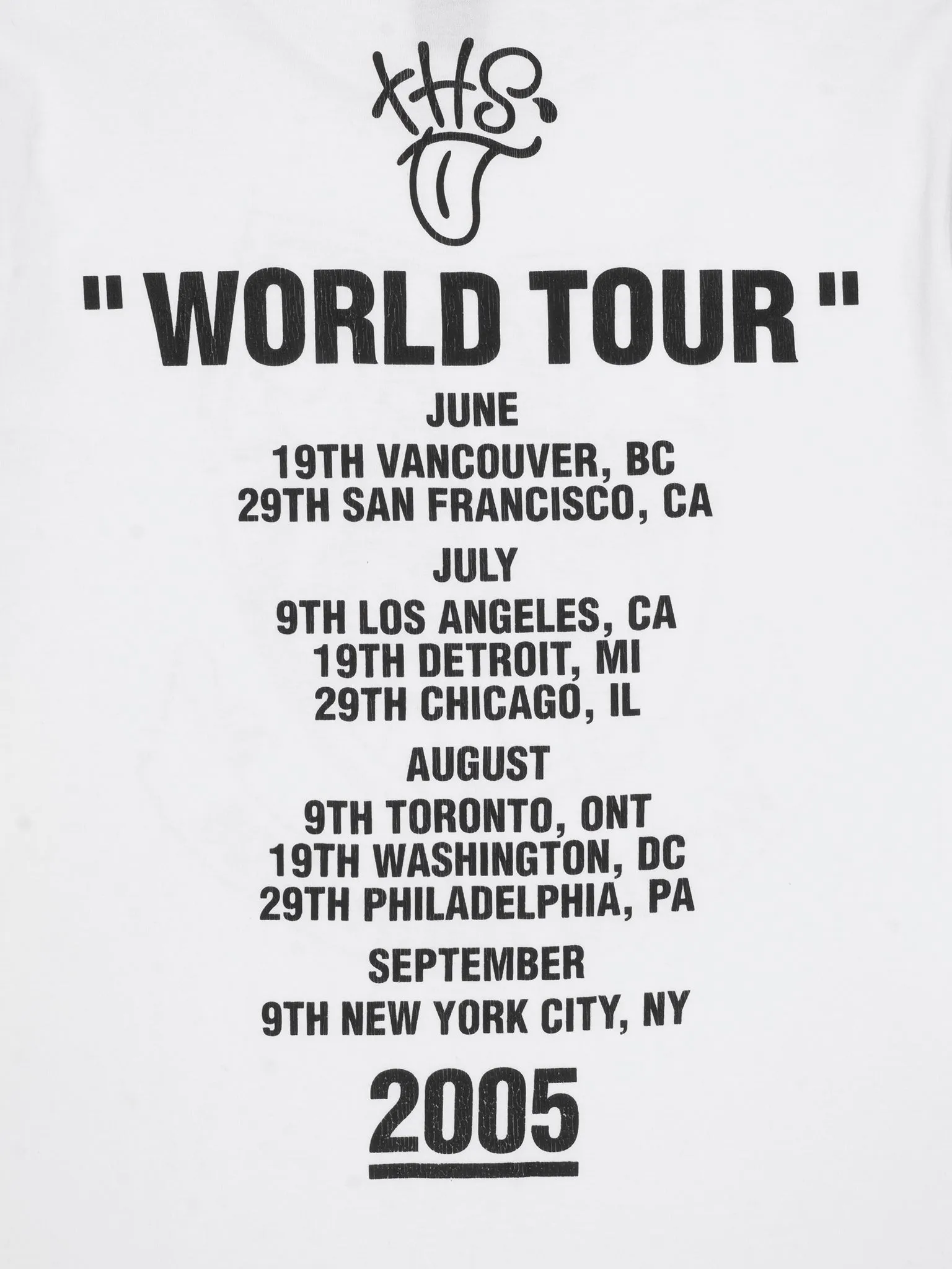 World Tour T-Shirt