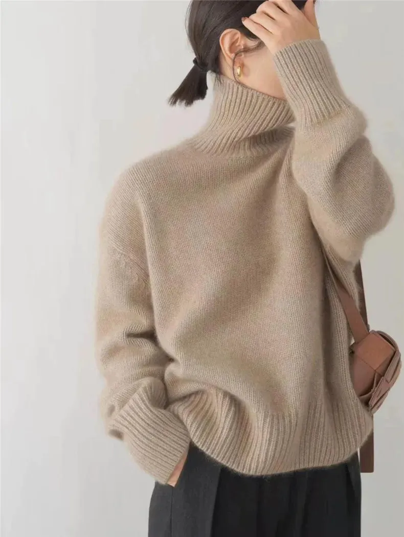 Zoe I Modern Turtleneck Jumper